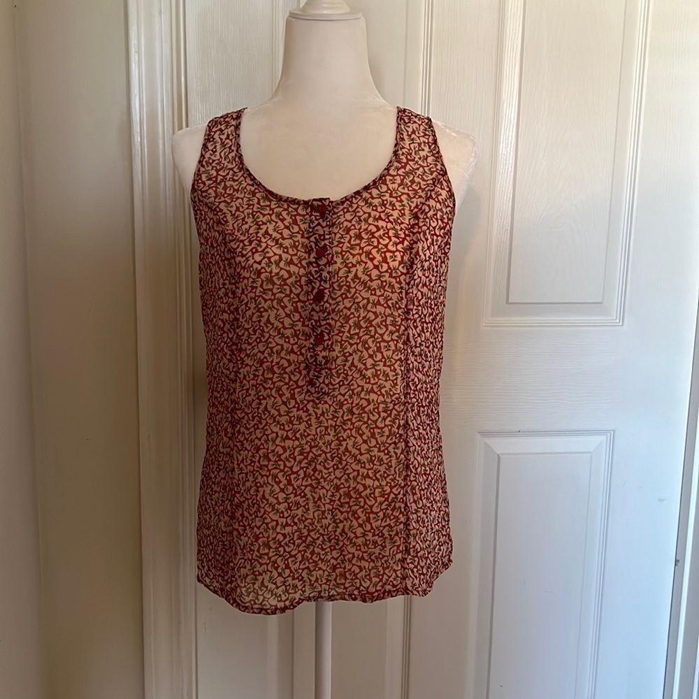 Pins & Needles Bow Print Blouse